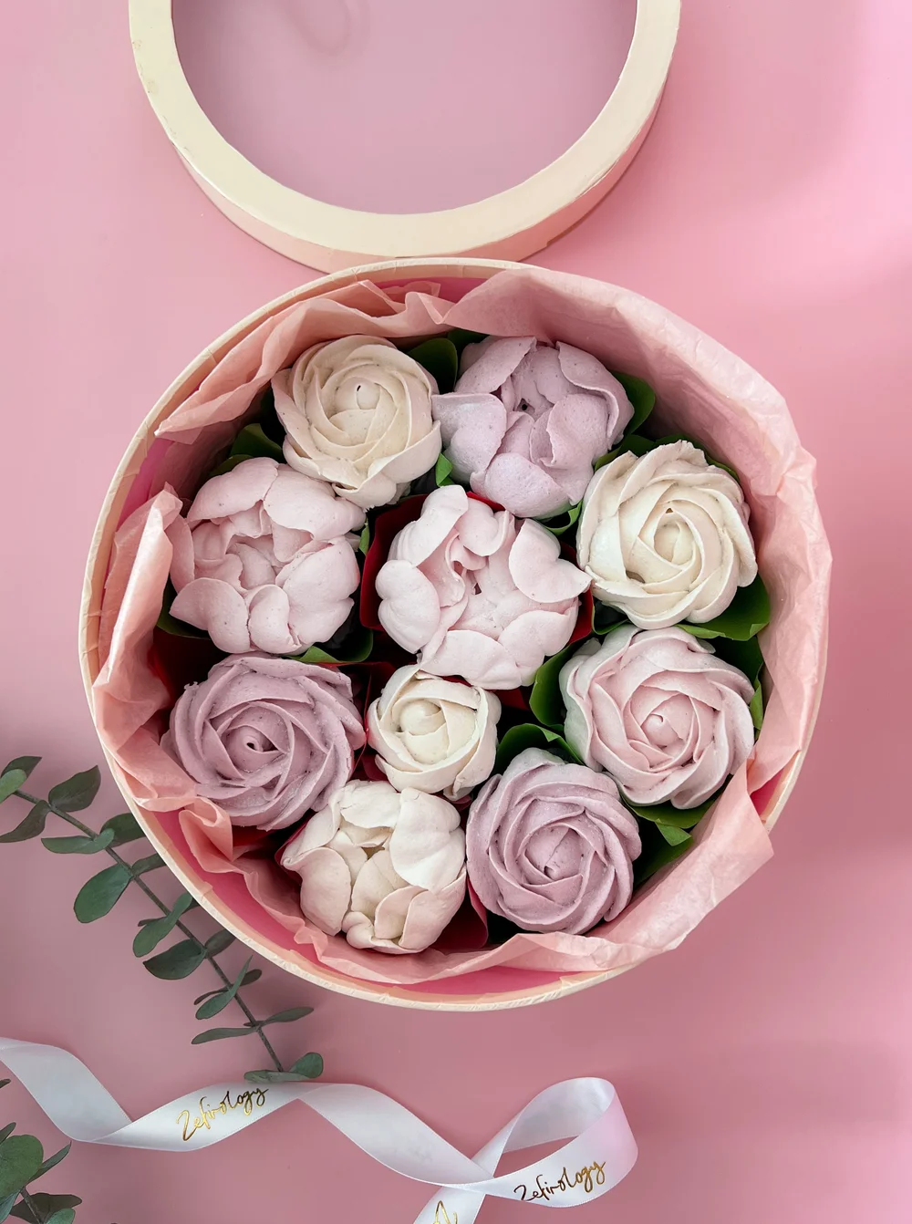 Premium Zefir Edible Flowers Gift Box — Zefirology